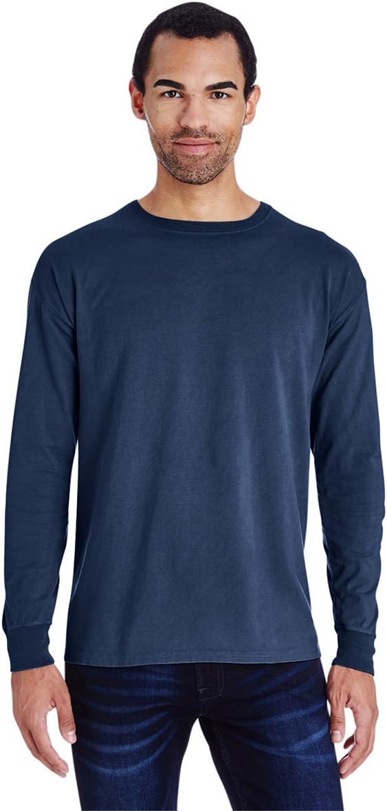 Amazon | Hanes SHIRT メンズ US サイズ: Small カラー: ブルー